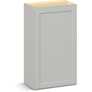 RELIABILT Parkstone II Wall Cabinet, Light Gray, 21" W, 1 Door, Fully Assembled - 641310 | Lowe's Pro Supply
